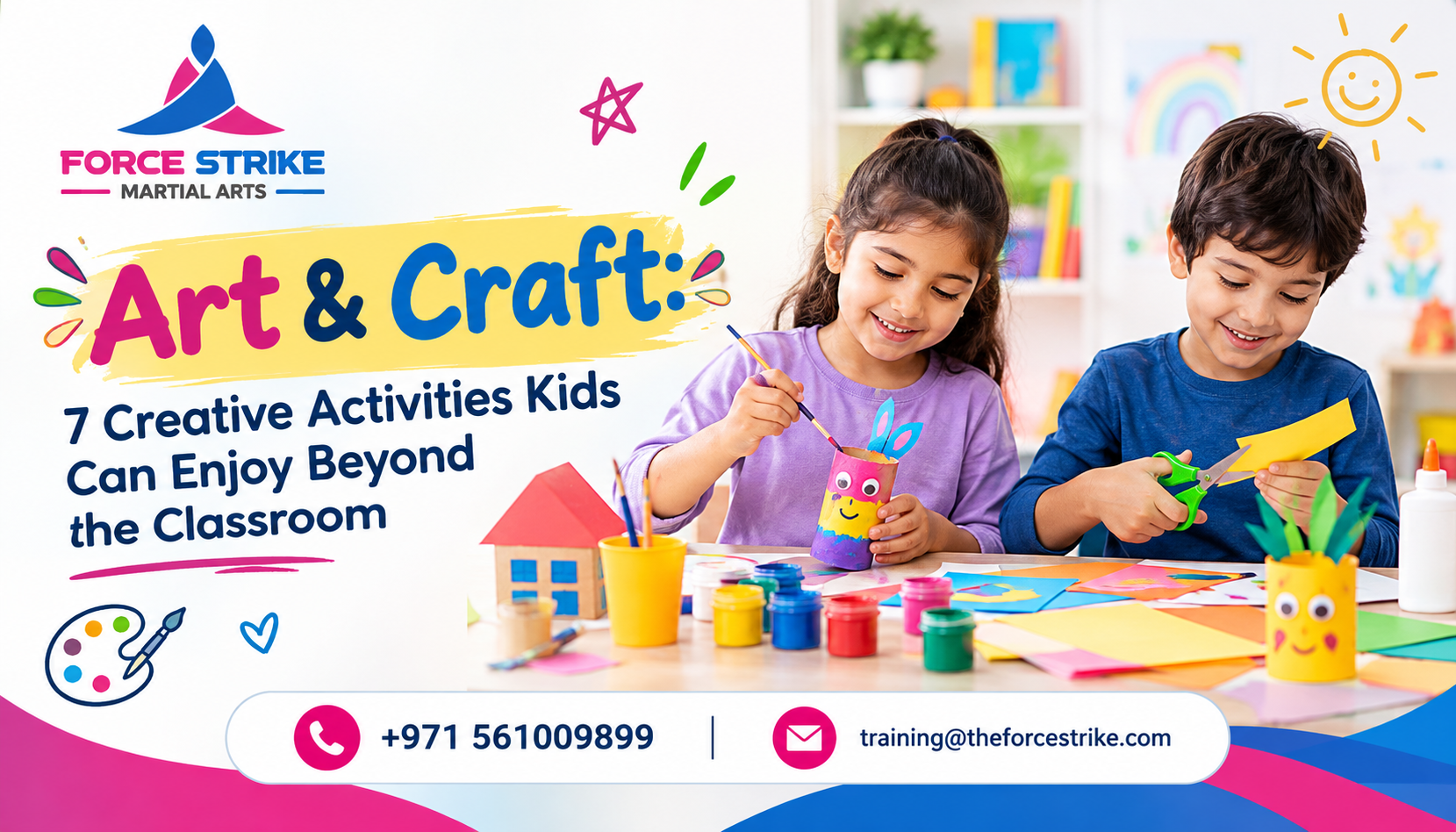 Art & Craft: 7 Creative Activities Kids Can Enjoy Beyond the Classroom